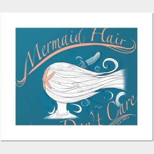 Mermaid Hair Posters and Art